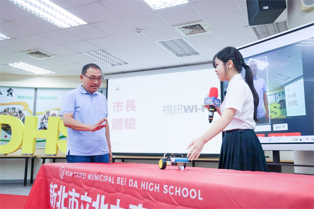 快新聞／投入7.2億！北大高中二期啟動　侯友宜：打造校園與社區共榮新地標