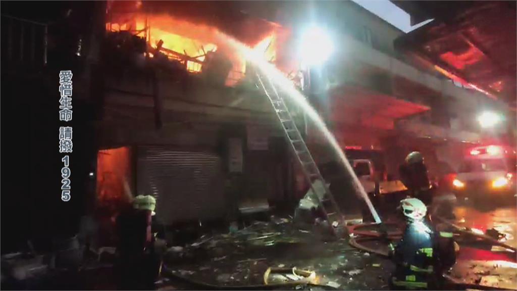 繳不出房租酒後情緒失控 男引燃瓦斯釀氣爆引發大火
