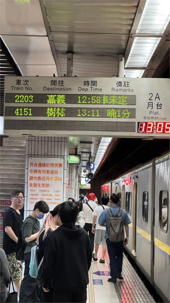 快新聞/午間最新!台鐵板橋站「1男落軌」 左腳斷肢搶救中