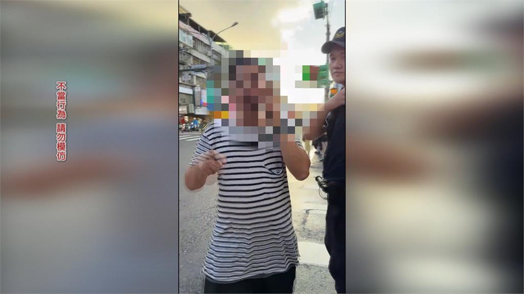 「文山退葆」志工遭攻擊！　鬧事男子破壞手板　員警也掛彩