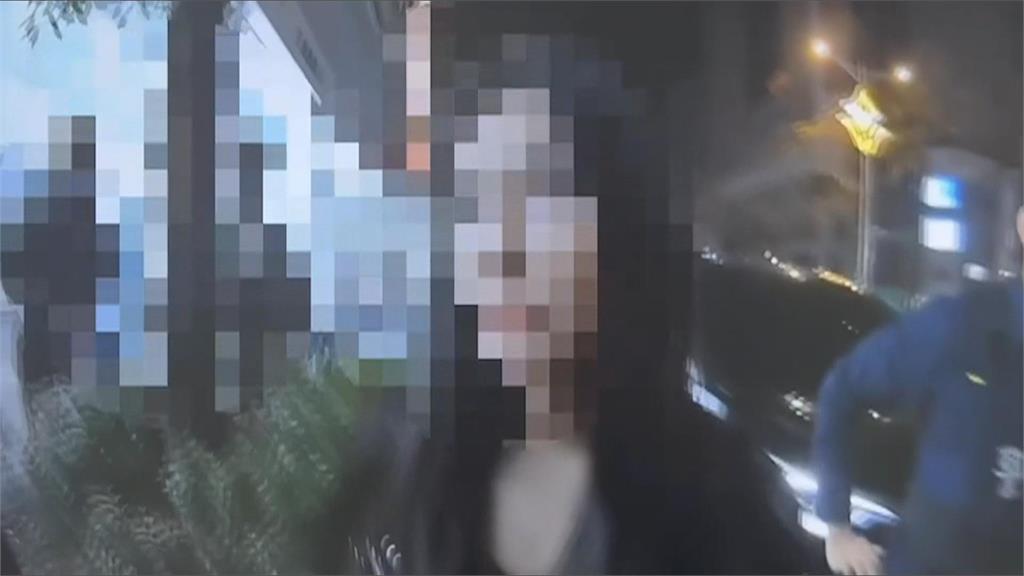 酒醉女「喝斷片」砸車還嗆警　失控糗態被PO上網
