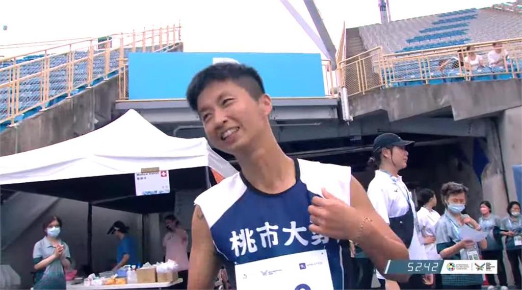 世壯運田徑(影)/ 30+選手400公尺接力決賽 台灣男女好手破2項全國紀錄