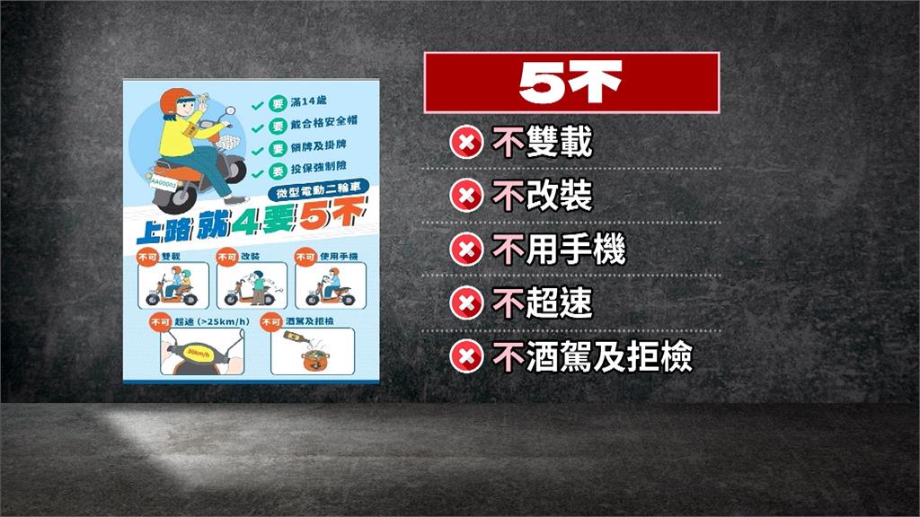 危險！台中少年騎乘電動車「背靠背」　三貼還持棍棒