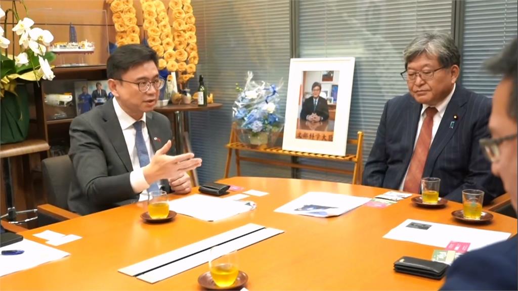 賴瑞隆率團赴日　會見友台議員加強台日交流情誼