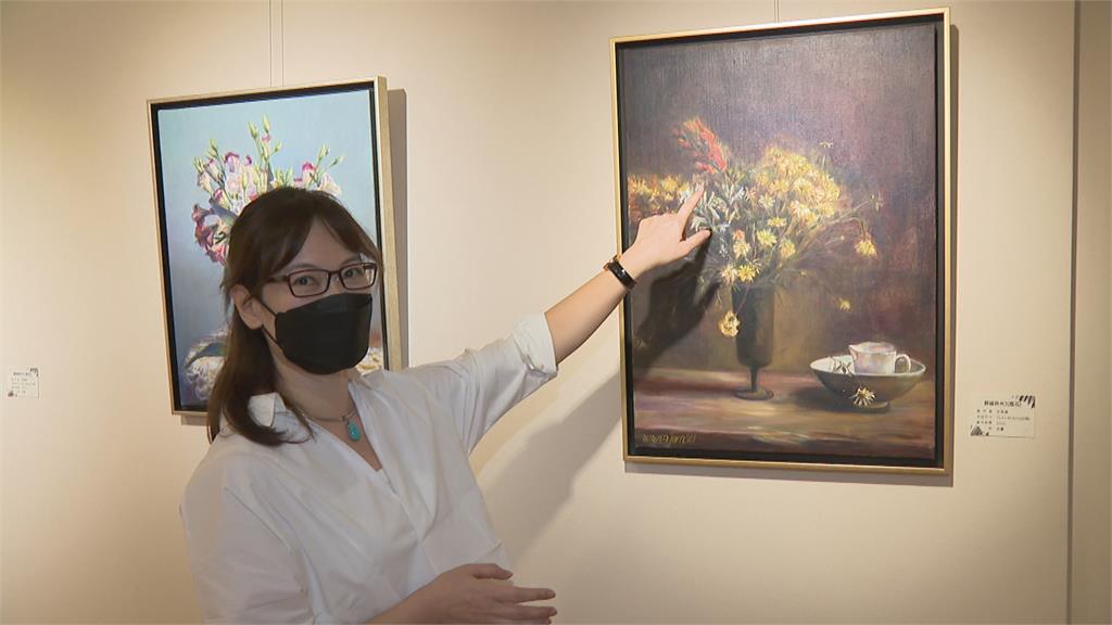 彩繪人生風景!女畫家「繪意人生」以畫會友