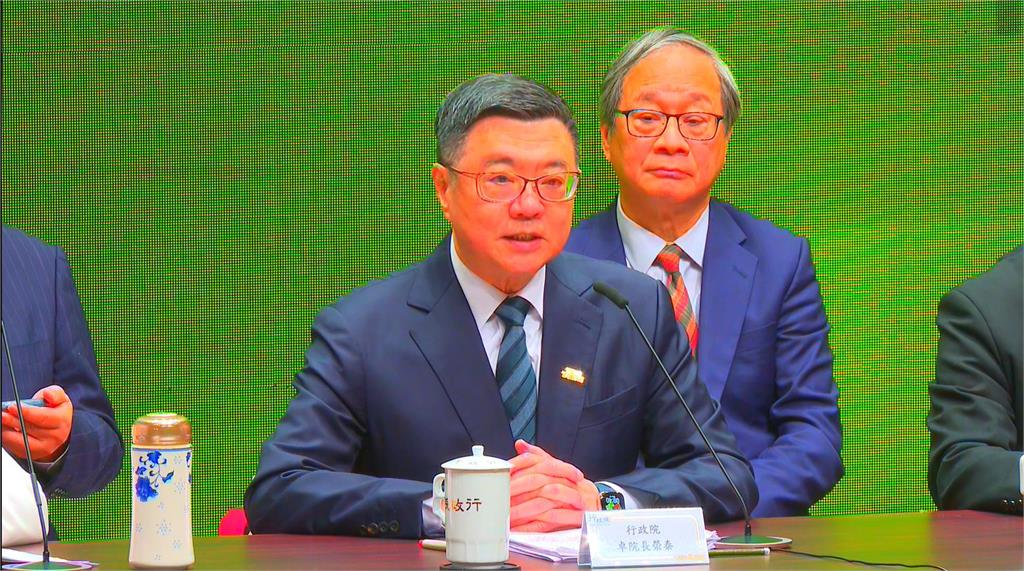 政院呼籲立院重審預算 卓揆開嗆黃國昌「忙著選黨主席」