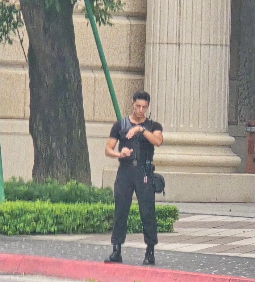 桃園豪宅驚見「逆天顏值」帥壯保全!竟是昔暴紅「天菜排長」本尊親自回應了