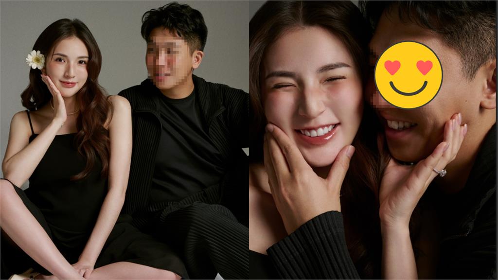 前樂天女孩Dora宣布結婚！親曬超甜婚紗照　老公正面曝光
