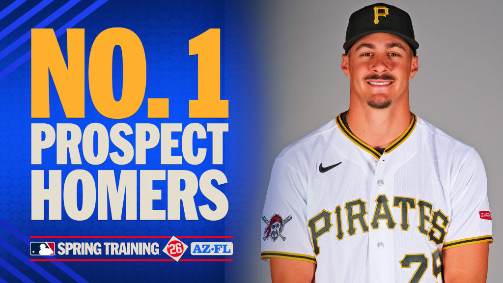 MLB(影)／海盜19歲第一名新秀再度開轟！創紀錄還並列春訓全壘打王