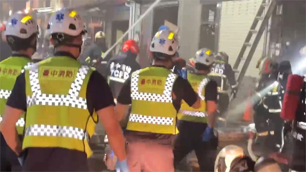 太平凌晨惡火!12歲女童受困陽台 63歲嬤一度OHCA幸經CPR救回來了