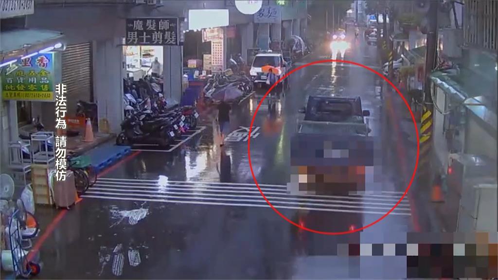 硬闖淡江大橋被扣牌「還偷小貨車」想運車！抗議男「來自中國、已入籍台灣」下場慘了