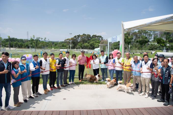 打造動物友善城市完成最後ㄧ哩路 嘉義市首座寵物公園正式啟用