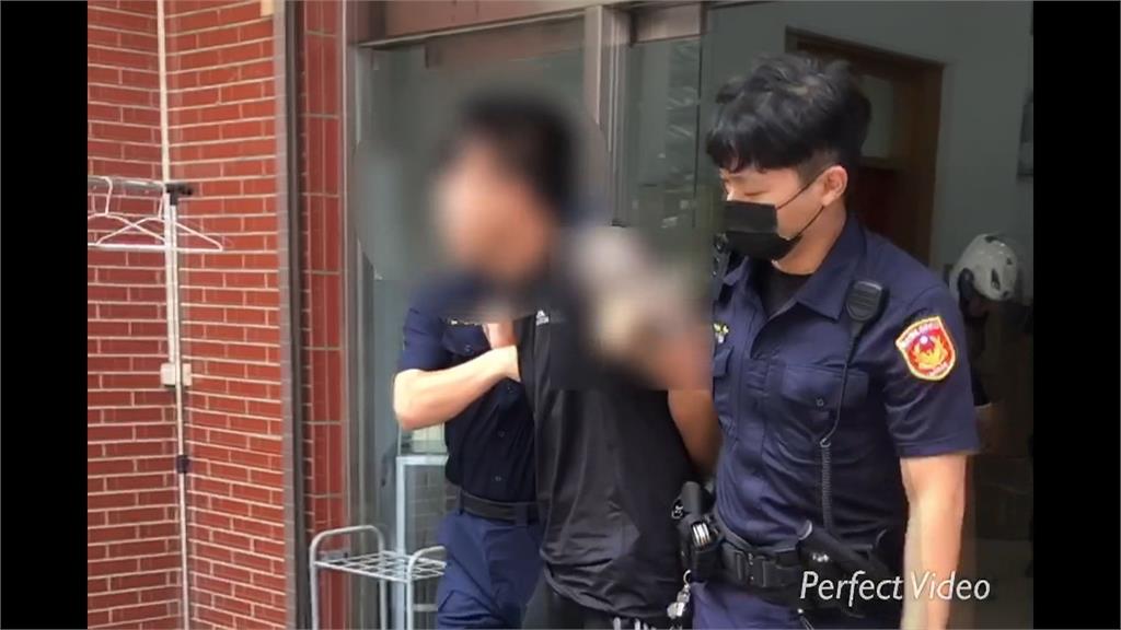 囂張!買汽油潑「中和分局」! 男子遭警當場壓制
