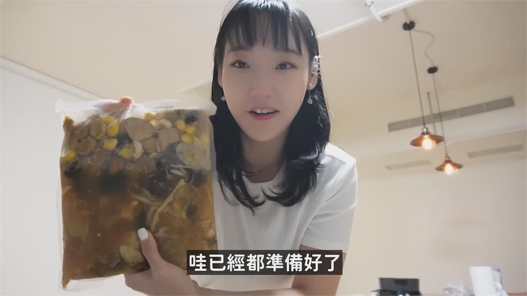 韓國「阿珠媽」失心瘋逛台灣賣場！狂掃年菜、零食女兒嚇呆：這怎麼吃