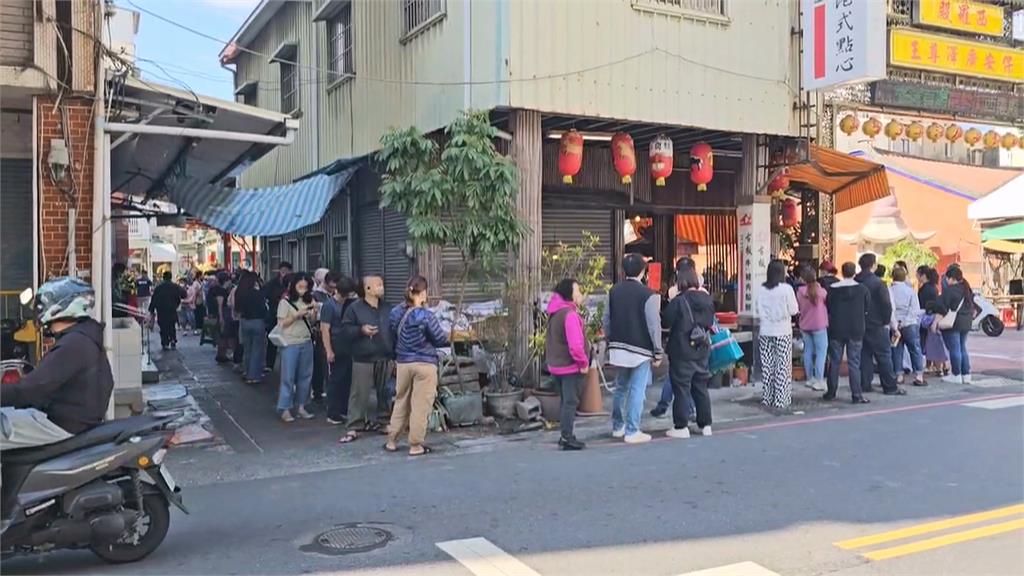 台南老字號點心店開賣元宵　「限量限購」湧排隊人潮
