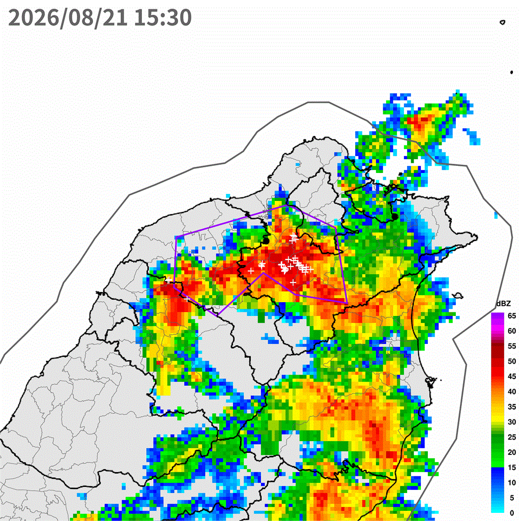 雨彈狂炸ING！北市9區大雷雨警戒　慎防雷擊、強陣風