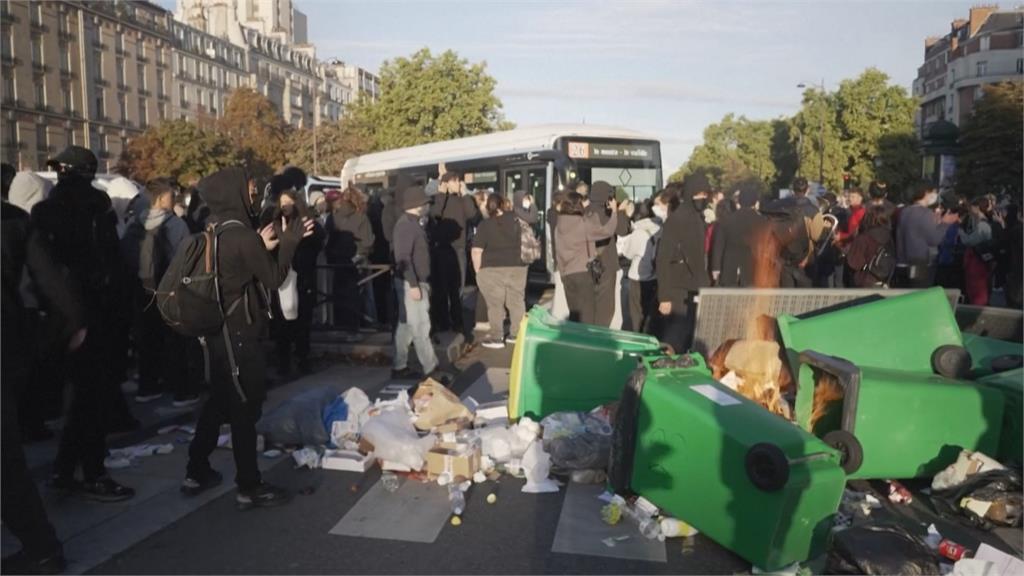反對預算緊縮「封鎖一切」抗議活動　法國街頭持續升溫