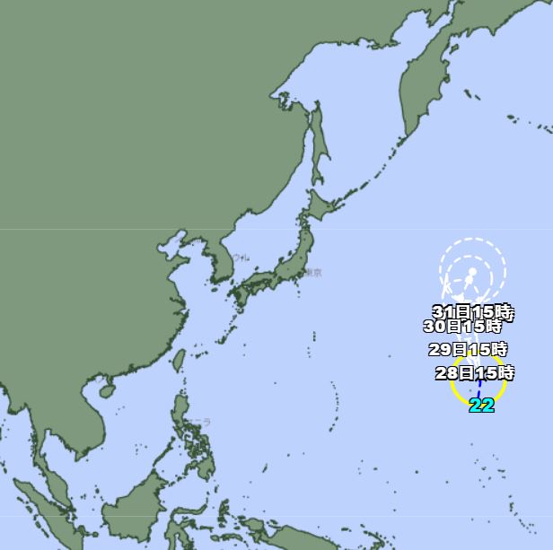 快新聞／雙颱共舞！第21號「艾陶」颱風生成　最新預測路徑曝光