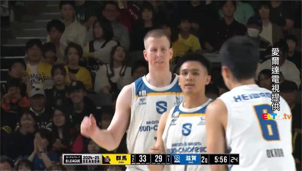 籃球(影)／台灣旅日籃球好手游艾喆表現佳！一月起台灣將轉播B聯盟賽事