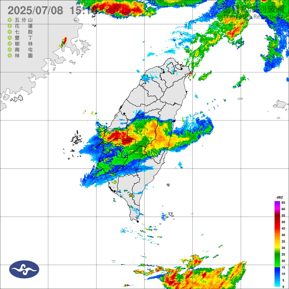 彰化暴雨「淹大水+落雷」不斷!擊中電箱「炸出火光」驚悚瞬間全錄下