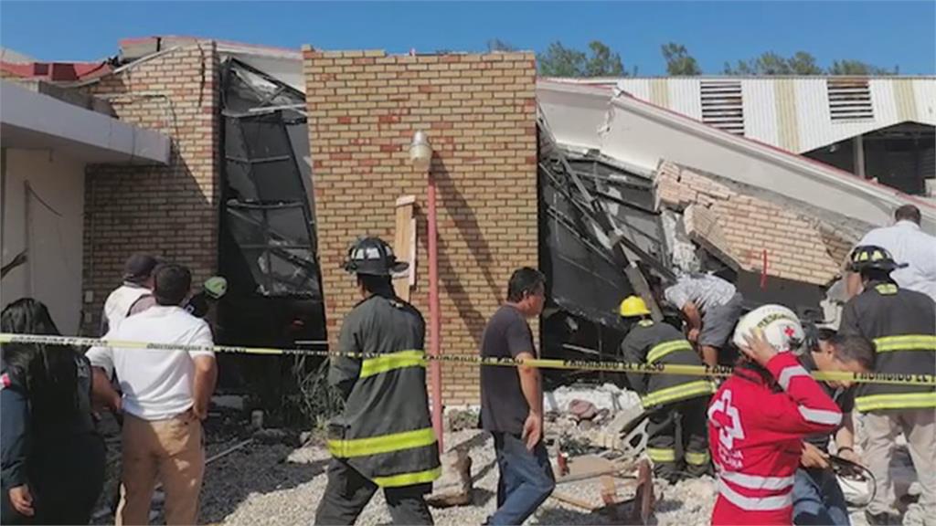墨西哥教堂舉行彌撒突倒塌　至少7死10傷30人受困