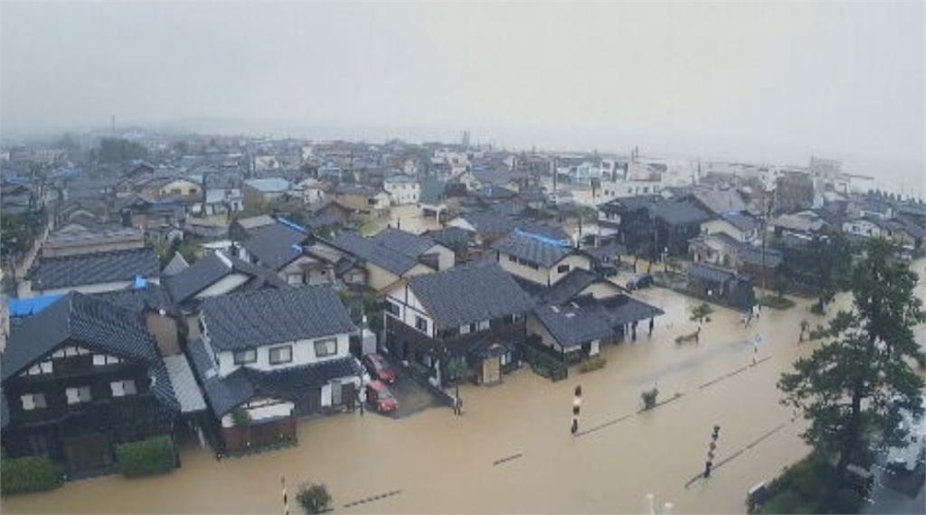 日本能登半島降破紀錄豪雨　3人失聯、6千戶停電