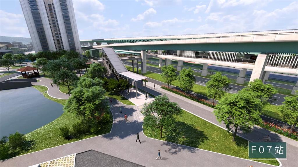 侯友宜視察「五泰輕軌」F07預定站 力拚8/1送審中央