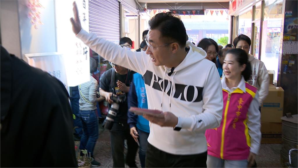 江啟臣楊瓊瓔協調3月底民調　何欣純發福袋祝福馬上發財