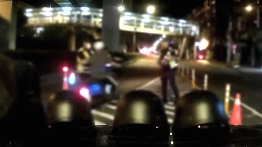 拒檢又撞警! 通緝犯拒檢 衝撞員警遭壓制 罪加一等
