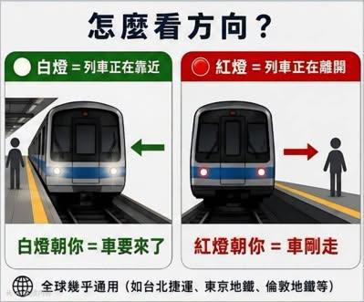 車頭長一樣怎麼分？搭捷運別傻傻等「1細節看去向」4隱藏功能曝光