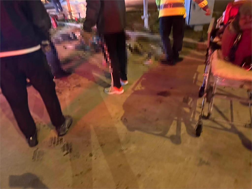 國1楊梅休息站重大車禍!電動車起火「5人無生命跡象」現場畫面曝