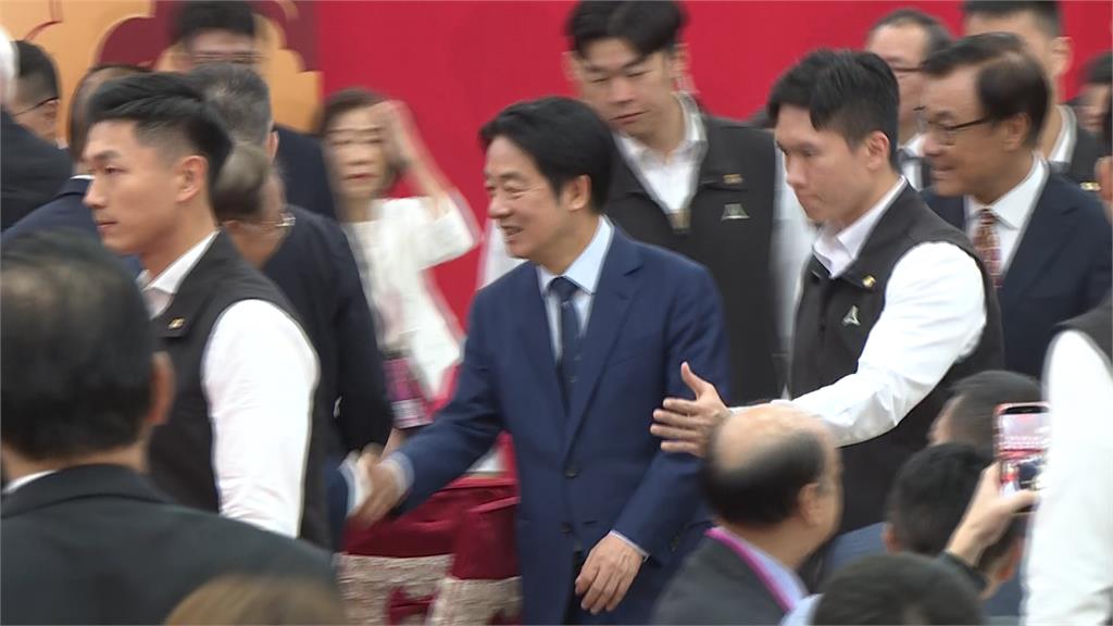 賴總統新春釋善意　稱中國「大陸」重申兩岸維持現狀