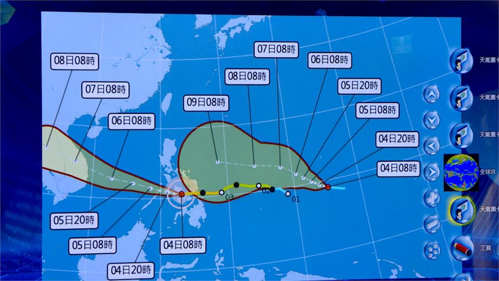 準「鳳凰」最快今晚生成! 挑戰中颱以上恐直撲台灣