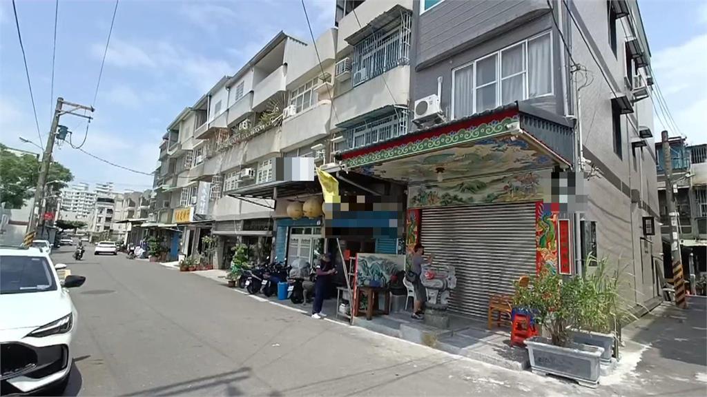 高雄神壇遭惡煞猛砸鐵門　警逮3涉案人　主嫌仍在逃
