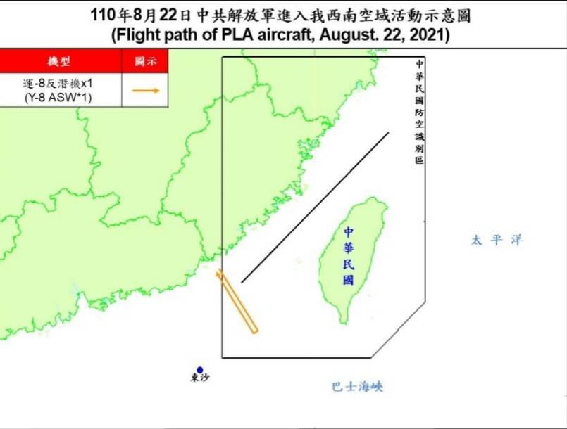 快新聞／一來再來！ 中國軍機又闖我西南空域  空軍防空飛彈追監