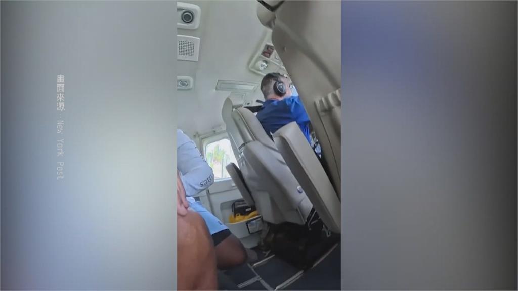 水上飛機失控撞擊碼頭 人員趕緊收行囊脫離座艙