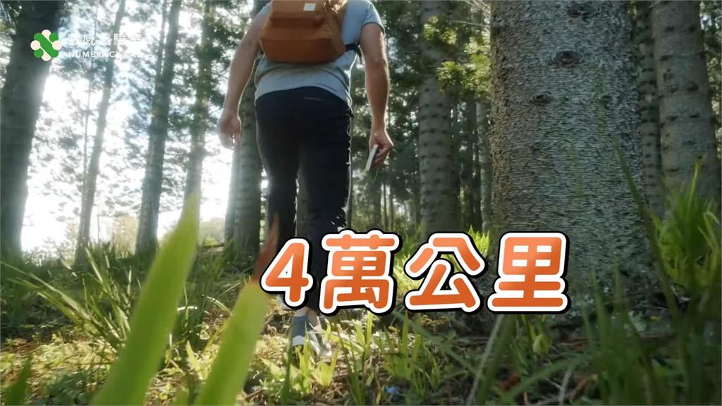 日本企業家49歲退休後熱血圓夢　走4千萬步環島只為「畫地圖」