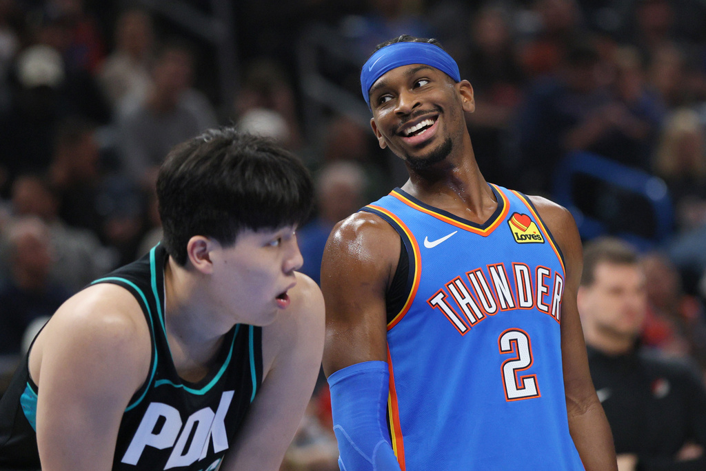 NBA(影)/雷霆擊敗拓荒者復仇成功!史上第5支開季17勝1敗球隊