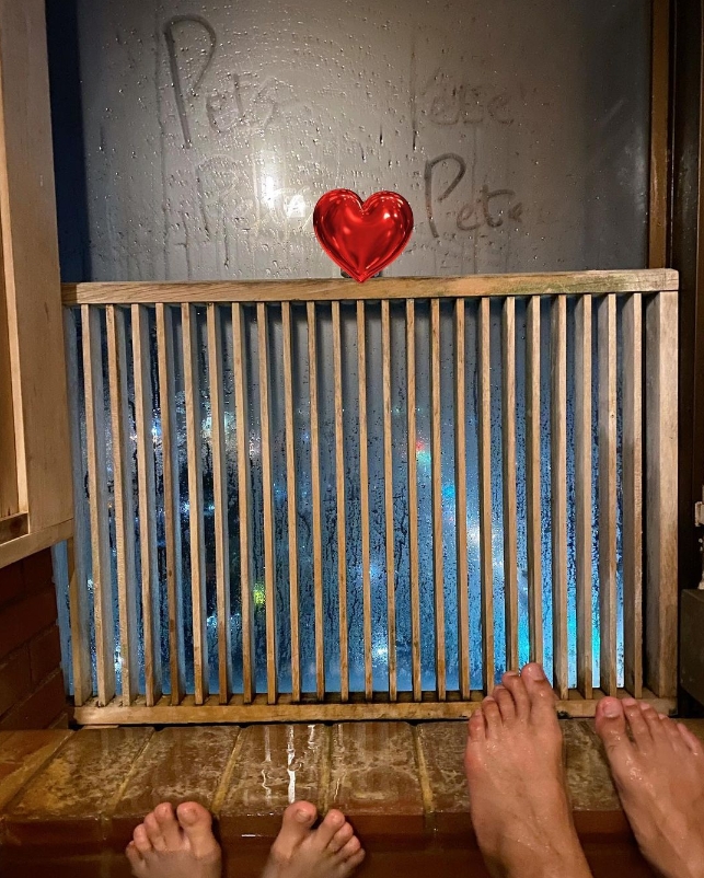 曾沛慈結婚1年罕放閃!情人節攜尪泡湯 網見1亮點:以為有好消息