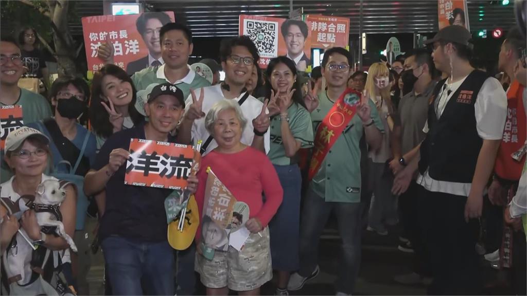 快新聞／延後公布沒用！延三夜市擠滿人潮　沈伯洋支持者高呼凍蒜