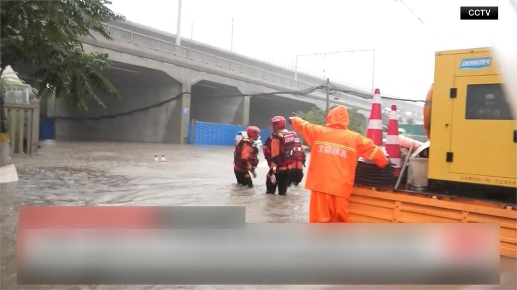 2天下2年累積雨量！　北京暴雨成災12人罹難