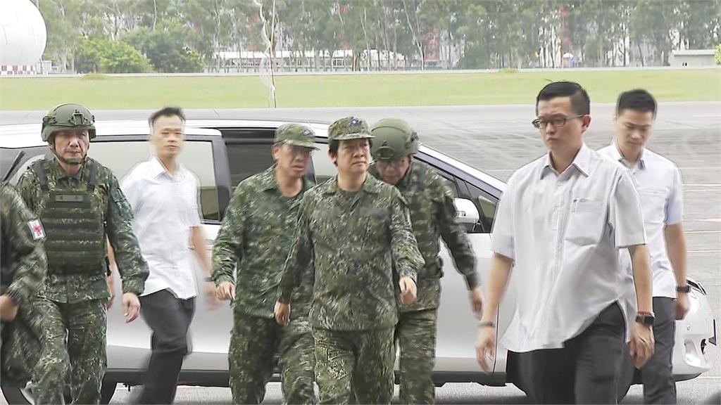 上任首漢光演習!賴總統「換軍服」視導 中批「渲染緊張」外交部:不接受他國說三道四