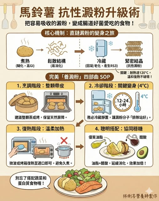 馬鈴薯是澱粉陷阱不敢吃？營養師揭烹調保存「4關鍵」穩血糖還不發胖！