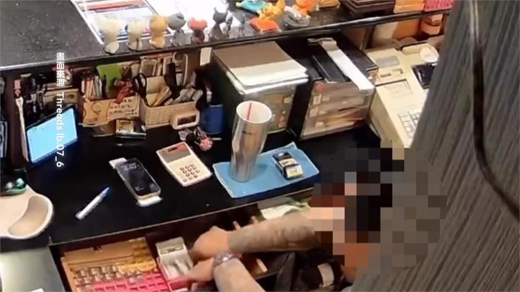慣竊手法熟稔偷遍全台　跑遍北中南店家鎖定收銀機