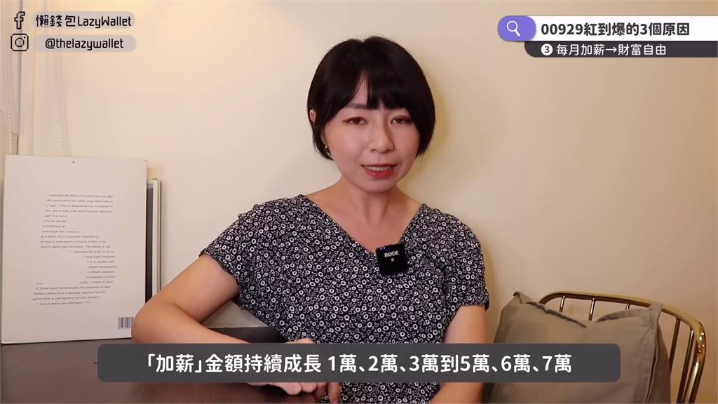 高股息ETF「00929」最受台人歡迎!達人曝爆紅3原因:離財富自由近