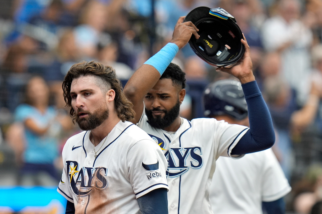 MLB(影)／「我們一定會贏！」光芒8局下半4分大逆襲　締造美國聯盟最佳戰績
