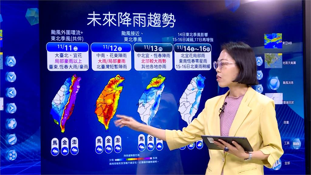 鳳凰北轉台！　明「北、東、恆春半島」防豪雨　基隆、宜蘭漁民綁好船隻防颱