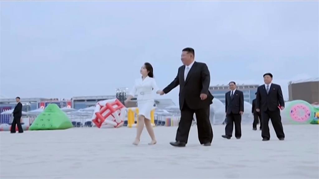 金正恩親自剪綵!北韓元山新遊樂園開幕 民眾趁夏玩水消暑