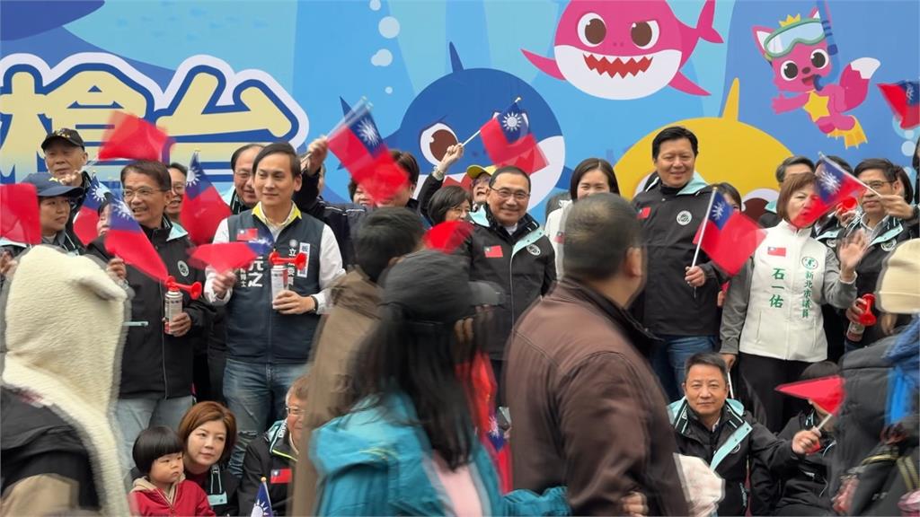 新北元旦升旗吸逾８千人參加　侯友宜：期盼新的一年能夠更好