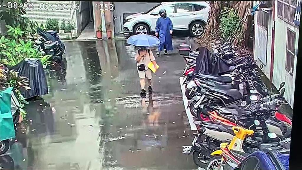 快新聞/驚險直擊!士林路樹突「連根拔起」倒下 路人一發覺迅速避開
